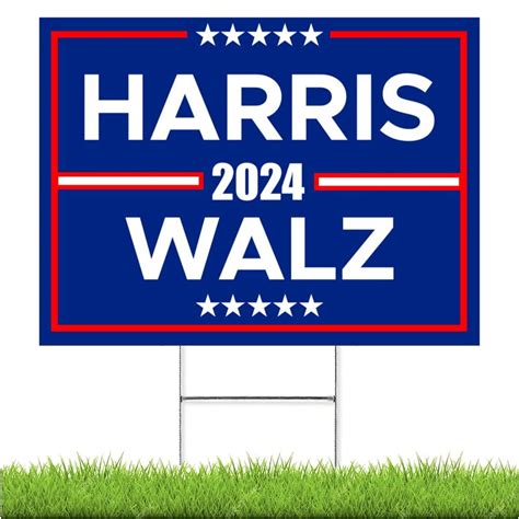 how to get a harris walz sign